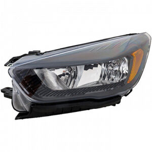 Ford Escape Halogen Head Light Driver Side Black Without Led Accent 2018-2019 Capa