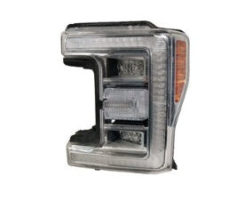 Ford Pickup Headlight LED Driver Side Black Trim Molding Superduty/F45-600 2020-2022