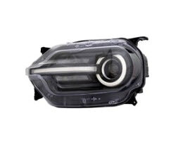 Ford Bronco Headlight Driver Side Without Logo & Led Signature Projector Base/Big Bend/Heritage/Free Wheeling 2021-2025 Capa