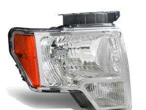 Ford Pickup Headlight Passenger Side Chrome Trim Lightduty 2009-2014