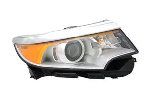Ford Edge Halogen Head Light Passenger Side Chrome Without Sport/Logo 2011-2014