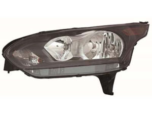 Ford Transit Halogen Head Light Passenger Side Without Adaptive Black Bezel Xl Model Transit_Connect 2014-2018 Capa
