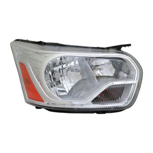 Ford Transit Headlight Halogen Headlight Passenger Side Chrome Transit Van 2015-09/02/2015 Capa
