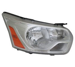 Ford Transit Headlight Passenger Side From 9/2/15 Production Chrome Transit T-150-350 Van 16-23 (Crew 20-23) Capa