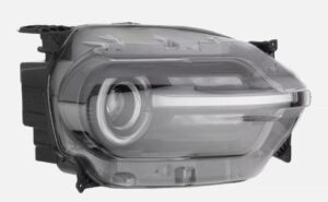 Ford Bronco Headlight Passenger Side Without Module & Logo Projector Style W/ Led Signature Halo Outer Banks/Heritage Limited/1St Edition/Badlands 2021-2025 Capa (M1Pz13008P)