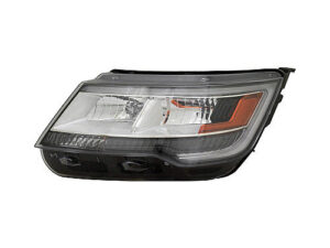 Ford Explorer Headlight Driver Side Chrome Without Signature Base/Xlt Models 2016-2018 (To 4/18) 2019 Police 2016-2019 Capa