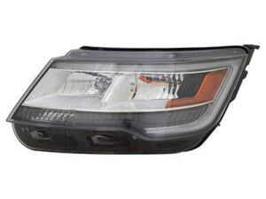 Ford Explorer Head Light Driver Side Fits Xlt W/ Led Accent Limited/Platinum Explorer/Limited 2016-2018 (To 4/3/2018) Capa