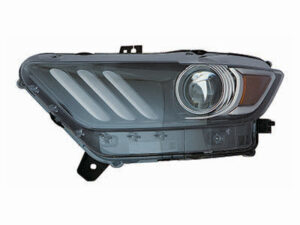 Ford Mustang Headlight Hid Headlight Passenger Side W/ Led Accent Mustang/Gt 15-17 Shelby_Gt350 18-20/Gt500 20-22 Capa