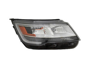 Ford Explorer Headlight Passenger Side Chrome Without Signature Base/Xlt Models 2016-2018 (To 4/18) 2019 Police 2016-2019