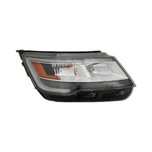 Ford Explorer Headlight Passenger Side Chrome Without Signature Base/Xlt Models 2016-2018 (To 4/18) 2019 Police 2016-2019