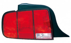 Ford Tail Light Driver Side Tail Light Mustang/Gt 2005-2009 Shelby Gt500 2007-2009