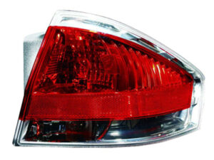 Ford Focus Tail Light Passenger Side Chrome For Coupe/Sedan 2008-2011 (From 07/2008) Capa