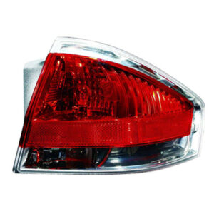 Ford Focus Tail Light Passenger Side Chrome For Coupe/Sedan 2008-2011 (From 07/2008) Capa