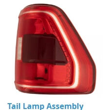 Ford Pickup Tail Light Halognen Driver Side W/ Bsd Without On-Board Scales 2021-2023 (Ml3Z13405C)