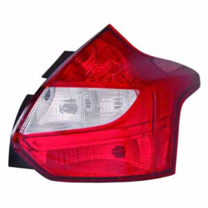 Ford Focus Tail Light Passenger Side Without Rs Package For Se/Sel/Titanium Hatchback 2012-2014 Capa