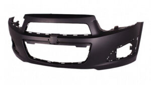 Chevrolet Sonic Bumper Cover Front Bumper Primed Without Parking Sensor Holes Sedan / Hatchback 2012-2016 (DOES NOT FIT Rs Models)