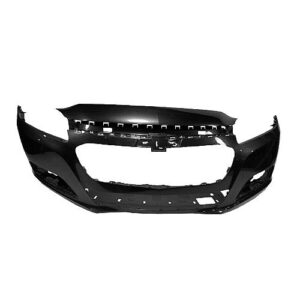 Chevrolet Malibu Bumper Cover Front Bumper Primed Without Bowtie Indentation Fits 2014-15 & Limited 2016