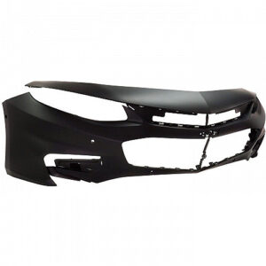 Chevrolet Malibu Bumper Cover Front Bumper Primed W/ Led Daytime Running Light & 4 Sensors & 2 Paralle Park Lt/Premier Malibu/Hyb 2016-2018