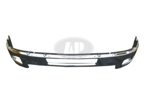 Chevrolet Silverado Bumper Cover Front Bumper Face Bar Chrome Finish W/ Fog Light Holes For 25-3500 2011-2014
