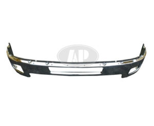 Chevrolet Silverado Bumper Cover Front Bumper Face Bar Chrome Finish W/ Fog Light Holes For 25-3500 2011-2014