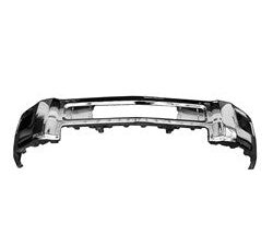 Chevrolet Silverado Bumper Cover Fr Face Bar Chrome With Fog-Holes Without Sensor Holes 2500/3500 15-19