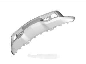 Chevrolet Silverado Bumper Cover Front Lower Bumper Textured W/ Tow Holes Without Enchanced Towing Slots & Skid Plate For 1500 2019-2022
