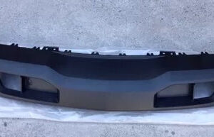 Chevrolet Silverado Bumper Cover Front Lower Bumper Textured Without Towing Center Air Slots & Tow Holes & Skid Plate 1500 2019-2022