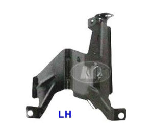 Gmc Sierra Bumper Cover Fr Bumper Mounting Bracket Driver Side Denali 1500/Sierra 07-12 Hyb 09-12 (Exc 11-13-2500/3500)