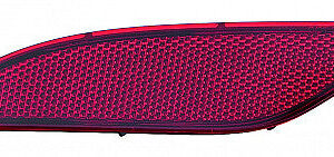 Chevrolet Malibu Bumper Cover Rear Bumper Reflector Driver Side Fits 19-25 Single Exhaust 2016-2025/Hyb 16-19