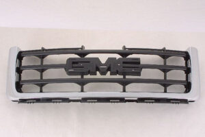 Gmc Sierra Grille Mat-Black With Chrome Frame Gmc Sierra/Hybrid 2007-2013