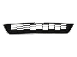 Chevrolet Sonic Front Grille Black/Chrome Outer Molding Sonic Sedan/ Hatchback 2012-2016 (DOES NOT FIT Rs MODELS)