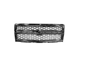 Chevrolet Silverado Grille Chr/Blk Insert Ls/Work Truck W/ Rallye Lt/Ltz Without Z71 Silvr. 1500 14-15