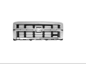Chevrolet Silverado Grille Chr/Blk Bars For Lt/Ltz W/ Z71 Silvr. 1500 14-15