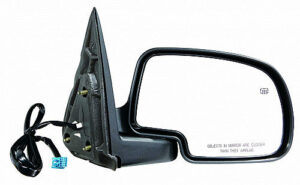 Gmc Yukon Mirror Passenger Side Power/Manual Folding/Heated/Standard Style Without Turn Signal/Memory