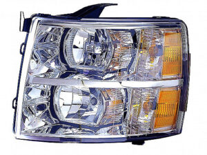 Chevrolet Head Headlight Silverado 07-13 (Hybrid 09-13) /Silverado 25-3500 11-14 Driver Side