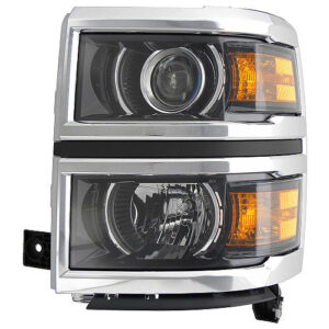 Chevrolet Silverado Headlight Halogen Projector Headlight Driver Side Fits Ltz/High Country 1500 2014-2015