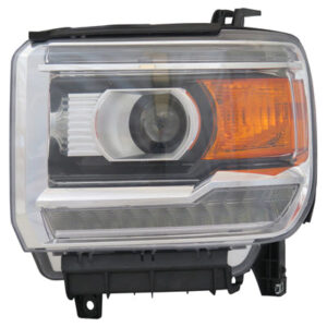 Gmc Sierra Headlight Driver Side Led Accents Sierra 1500/Denali 14-15(Ltd 19) Sierra 25-3500 15 -19 /Denali 25-3500 15-17