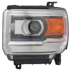 Gmc Sierra Headlight Halogen Headlight Driver Side Without Led Sierra/Denali 1500 14-15 Sierra/Denali 25-3500 15-19 Capa