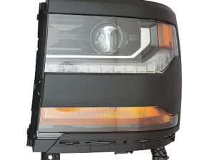 Chevrolet Silverado Headlight Hid Headlight Driver Side W/ Paint To-Match Trim 1500 Custom 2016-2018/1500_Ld 2019 Capa
