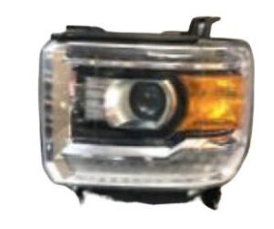 Gmc Sierra Headlight Driver Side W/ Led Silverado/Sierra 25_3500 Hd 2016-2019
