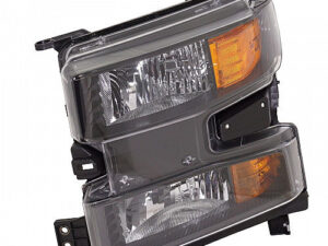 Chevrolet Silverado Headlight Halogen Headlight Driver Side Without Logo 1500-2019-2022 Capa