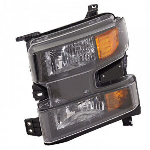 Chevrolet Silverado Headlight Halogen Headlight Driver Side Without Logo 1500-2019-2022 Capa