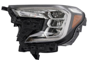 Gmc Terrain Led Head Light Driver Side Black Bezel Without Denali At4/Sle/Slt 2022-2024 (Oe 84945165)