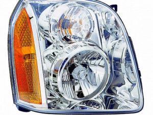Gmc Yukon Head Light Passenger Side Chrome Yukon/Xl 07-14 Hyb 08-13 (DOES NOT FIT Denali MODELS) Capa