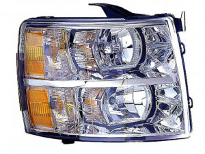 Chevrolet Silverado Headlight Passenger Side Silverado 07-13 (Hybrid 09-13) /Silverado 25-3500 11-14