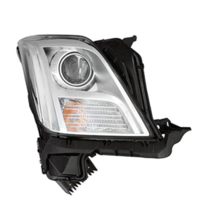 Cadillac Xts Headlight Passenger Side Hid Headlight Without Auto Leveling Or Active Lighting 2013-2019