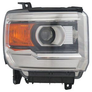 Gmc Sierra Headlight Halogen Headlight Passenger Side Without Led Sierra/Denali 1500 14-15 Sierra/Denali 25-3500 15-19
