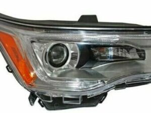 Gmc Acadia Headlight Halogen Headlight Passenger Side W/ Led Daytime Running Light Without Logo & All Terrain Pkg 2017-2019