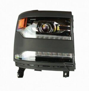 Chevrolet Silverado Headlight LED Passenger Side Paint To-Match Bezel Silverado 1500 2016-2018/500 Ld 2019