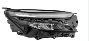 Chevrolet Equinox Led Head Light Passenger Side Black W/ Bulb Type Daytime Running Light 2022-2024